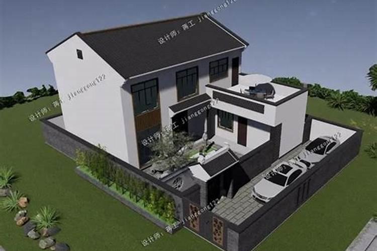 自建七字型房屋