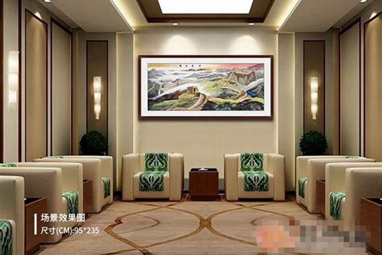 办公室挂画挂在什么位置 办公室山水画挂多高好