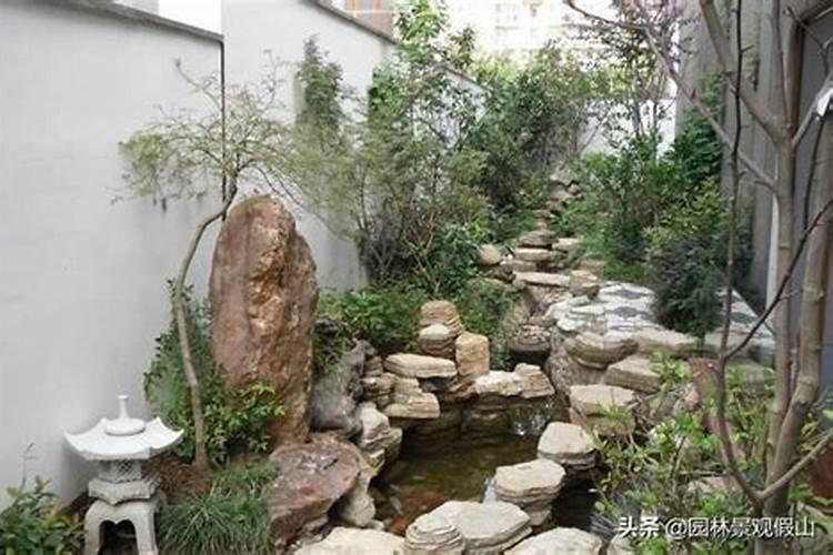 庭院开门见假山风水好吗