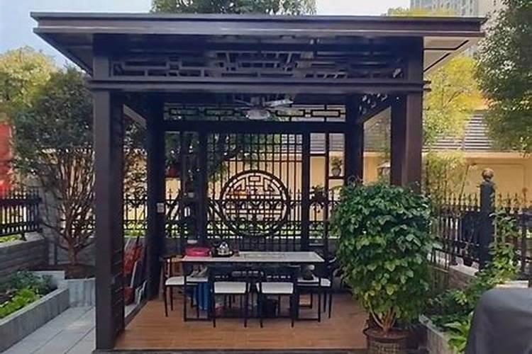 后花园我准备做一个木质凉亭,风水好不好啊？