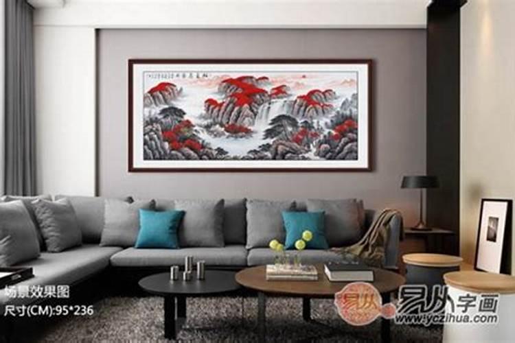 十字绣风水画挂哪里好,有何禁忌