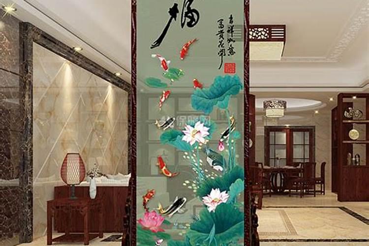 大门外树一个屏风好吗