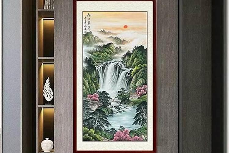 进门玄关南墙挂什么最旺