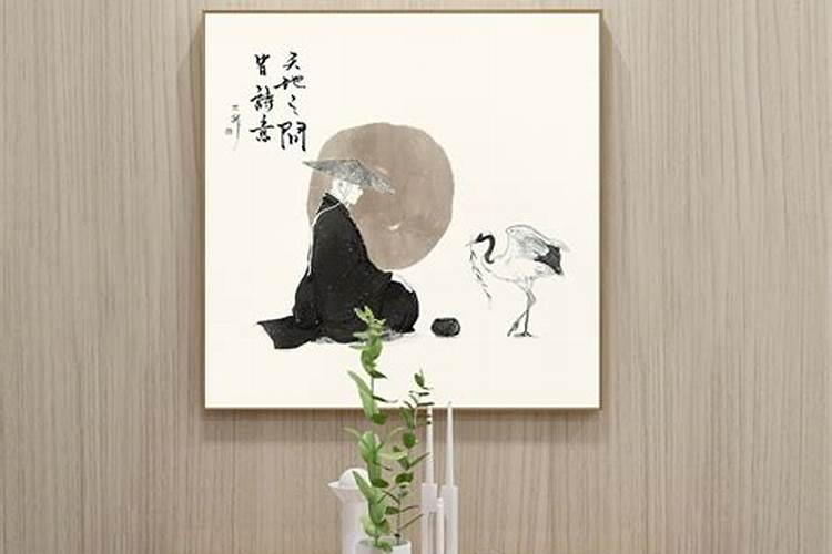 茶室挂什么画最旺财风水