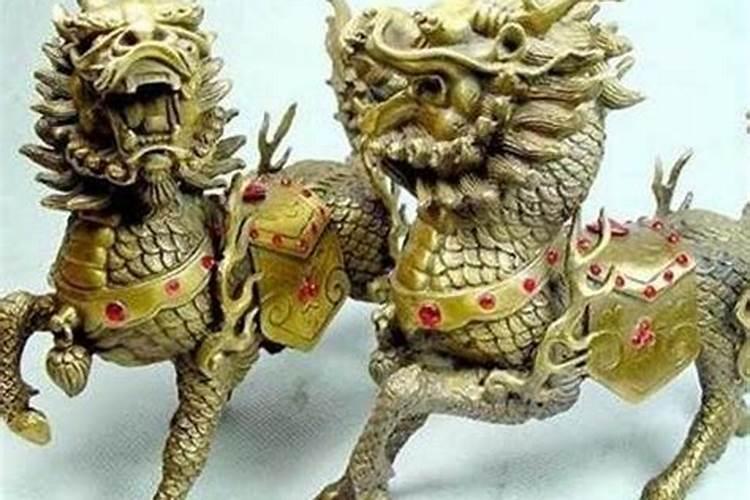楼房如何摆放麒麟