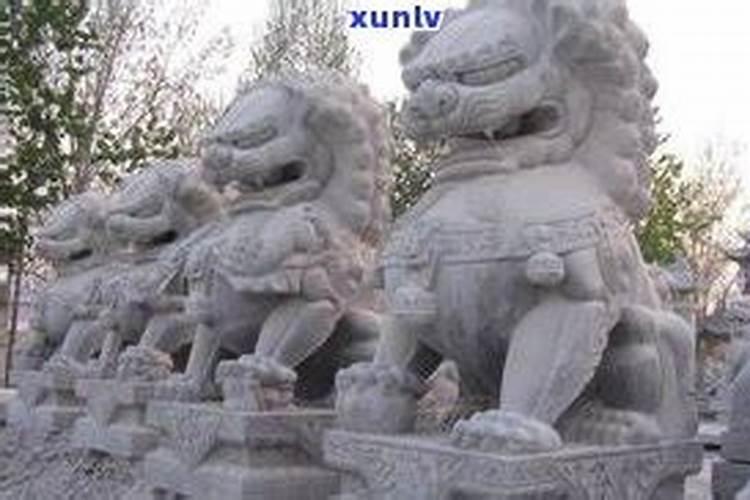 多数墓地前摆放石雕狮子,也有摆放大象的有说法吗？