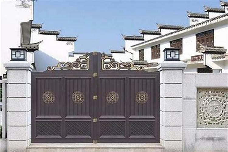 别墅院子大门风水好吗