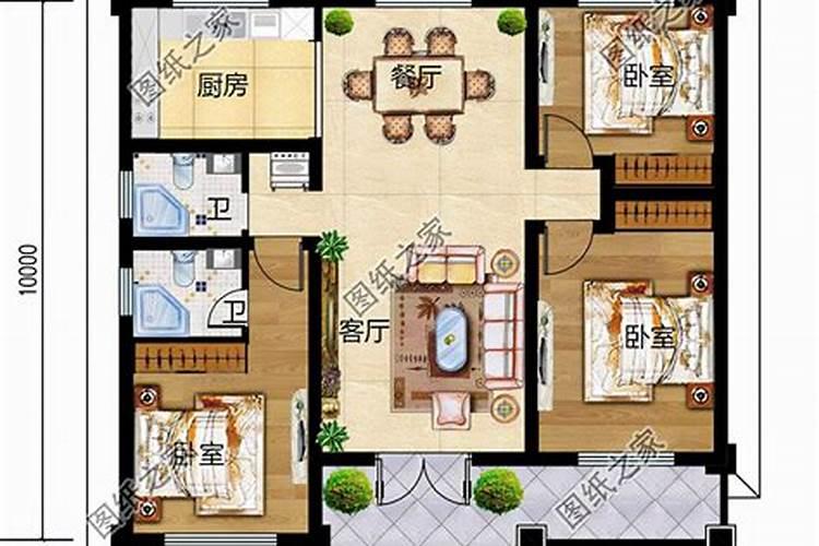 农村三开间户型客厅电视朝正门好吗？