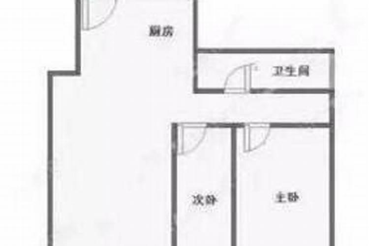 什么叫穿心煞的房子穿心煞的典型户型图