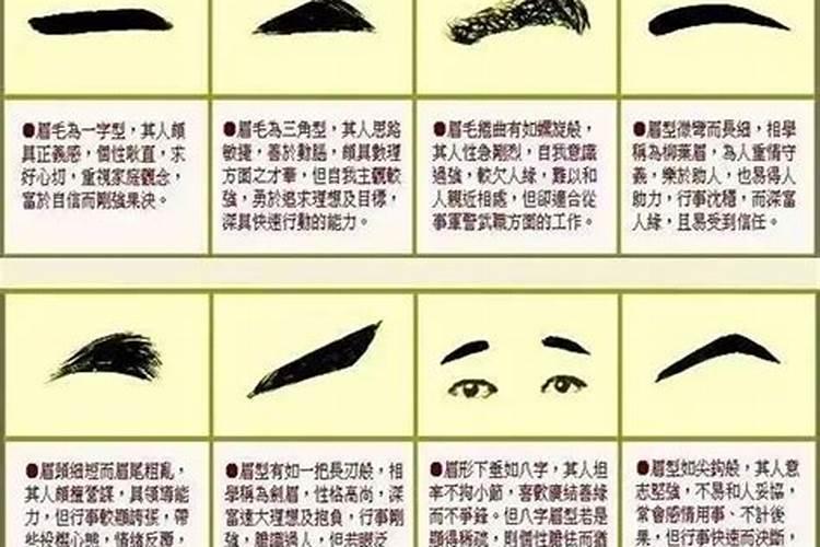 风水眉毛有什么说法
