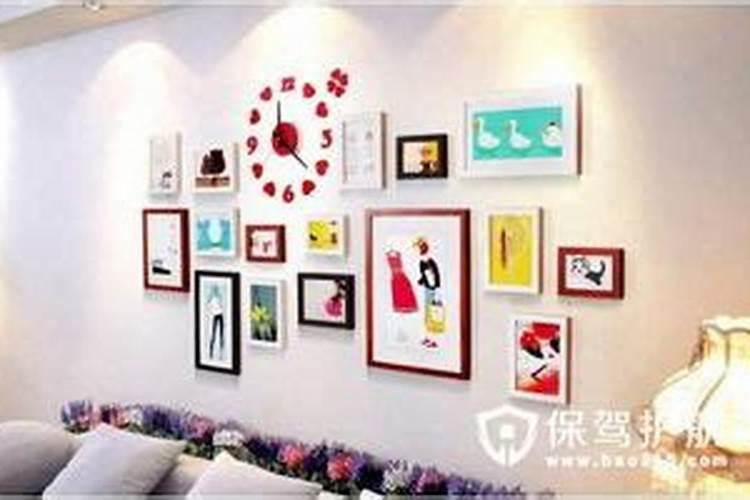 进门装饰画框挂什么好