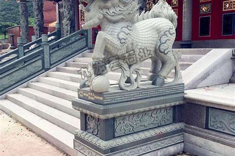 乡村别墅门口摆放什么神兽雕像风水好