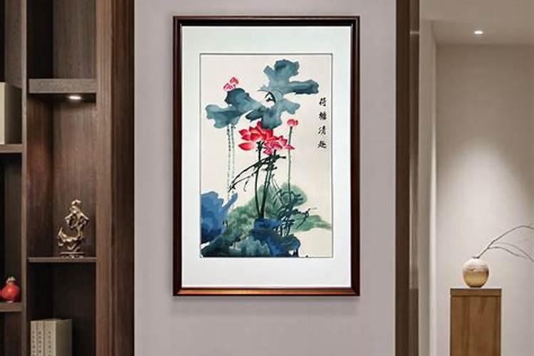 别墅玄关挂一些大气一点的字画挂什么合适