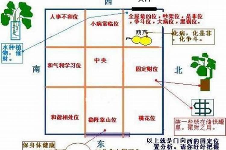 坐西向东最佳风水布局
