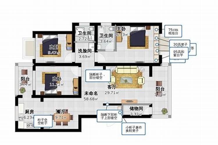 大门为什么要在中间