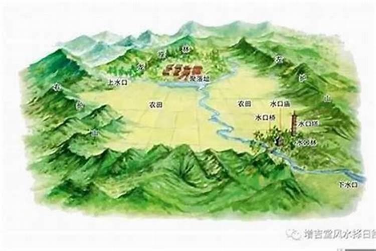 风水堪舆:入山怎样找水口