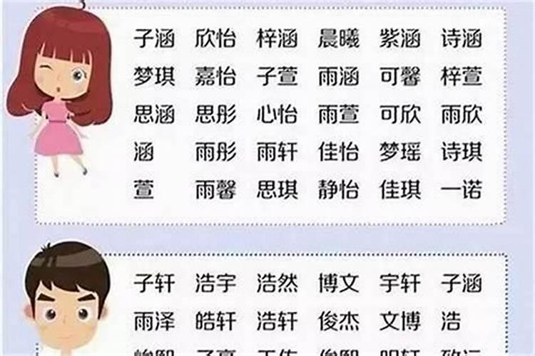 有什么好听的名字要与水有关