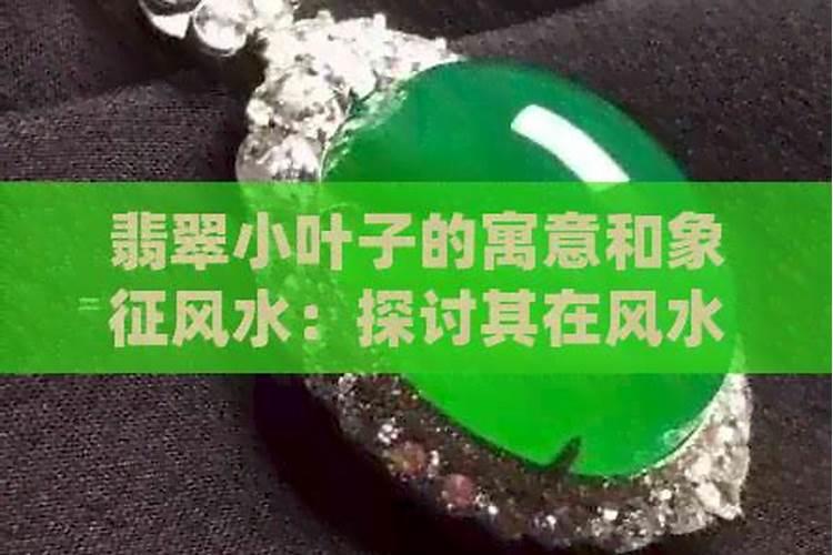 翡翠叶子的寓意和象征风水