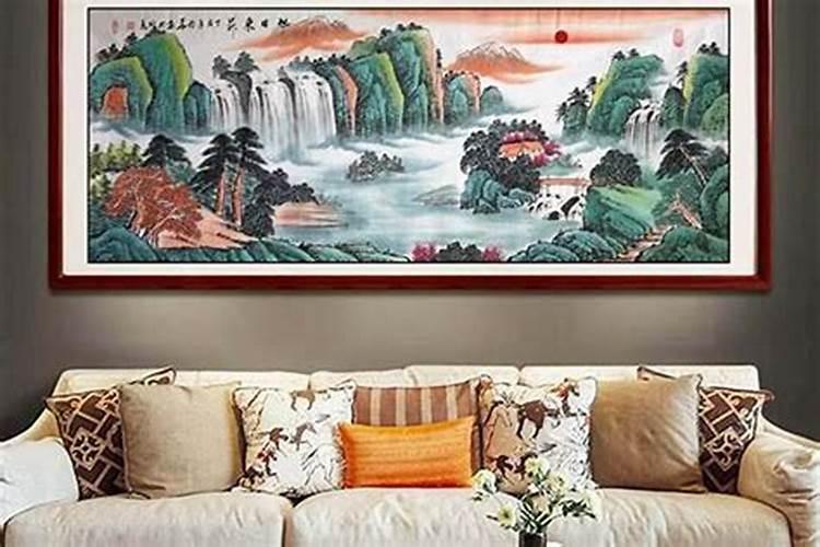 客厅挂什么画寓意好怎么才能让家居风水更好