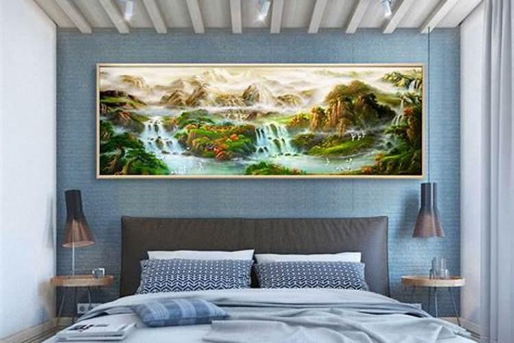 床头画放什么好看风水？