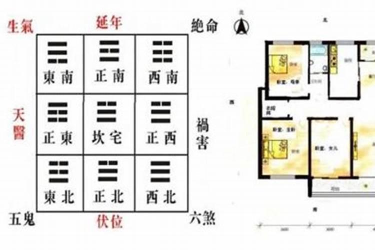 坐北朝南房子风水布局