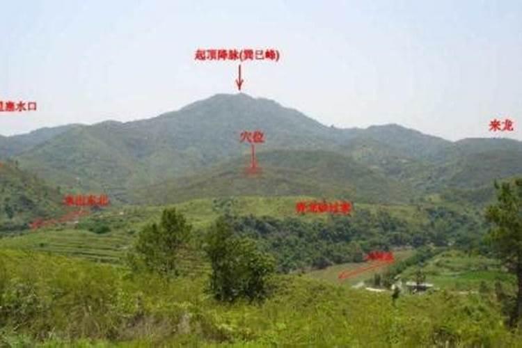 朱元璋祖坟风水