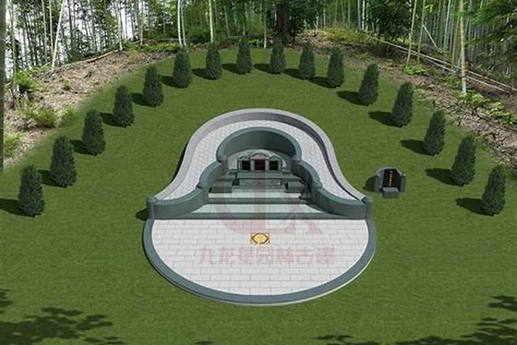 私人墓定制农村家族墓地修建款式