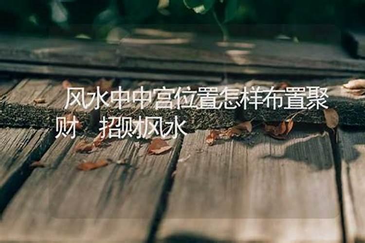风水中宫如何？