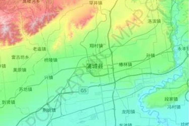 蒲城县哪里的地形比较复杂？