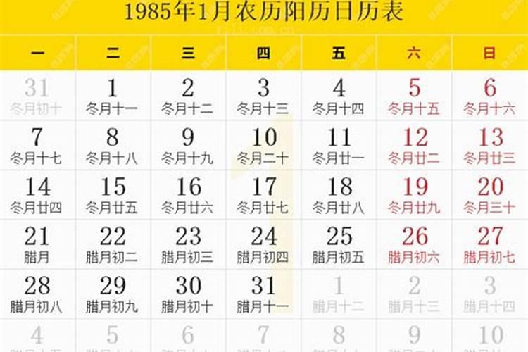 我是1985年农历十一月二十三中午12点45分生是什么命？