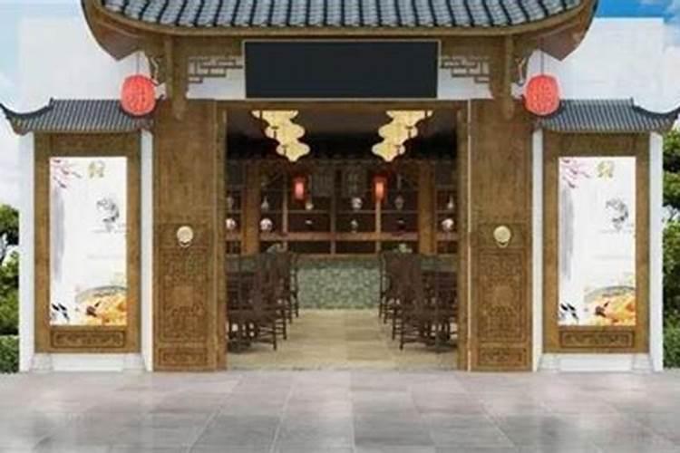 招财风水布局商铺大门对生意的影响