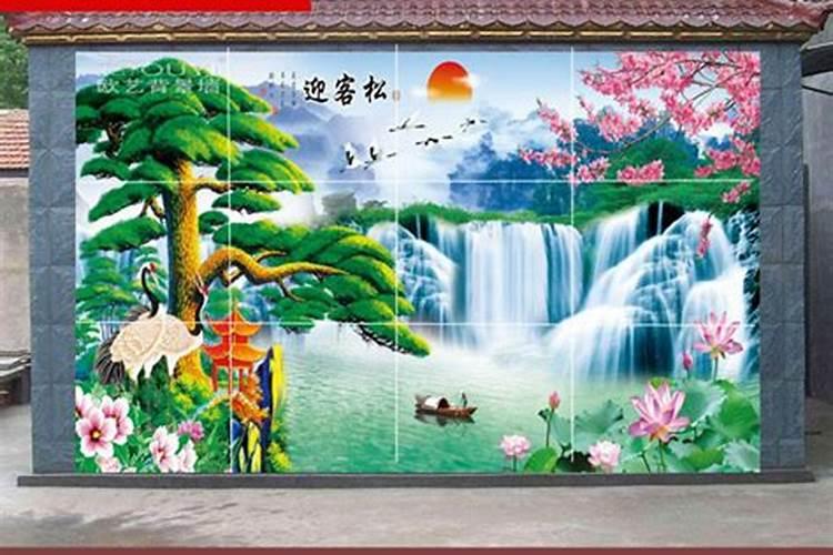 隆尧瓷砖风水画怎么做的？