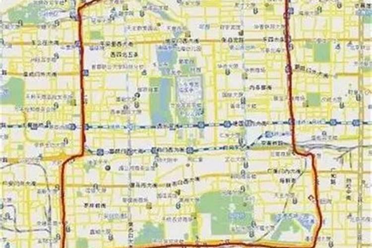 北京古城的轮廓为什么呈凸字形且西北缺一角？
