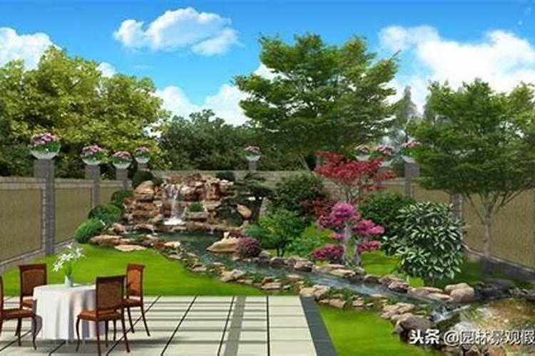 别墅庭院小桥流水的设计有什么风水讲究？